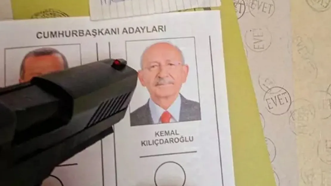 Rize'de seçimlere damga vuran olay! Seçim kabinine silahla geldi: 'Kurşunu yer...'