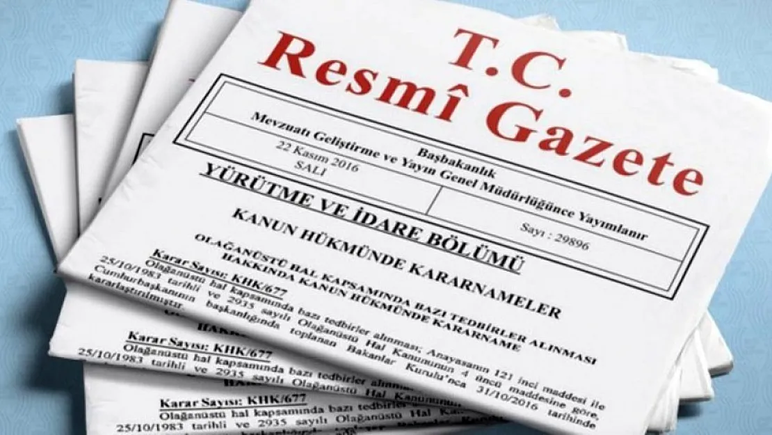 09 Mart 2024 Tarihli ve 32484 Sayılı Resmi Gazete Yayımlandı!