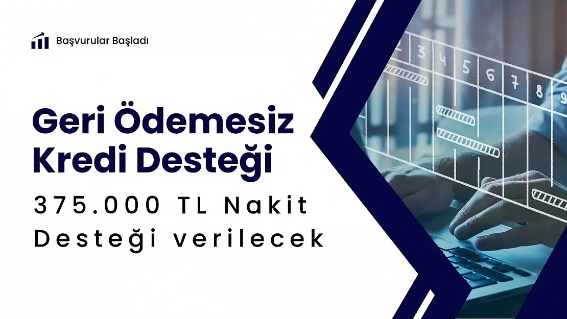 Halkbank aracılığı ile Mart-Nisan ayında geri ödemesiz 375 bin TL nakit yardımı yapılacak!
