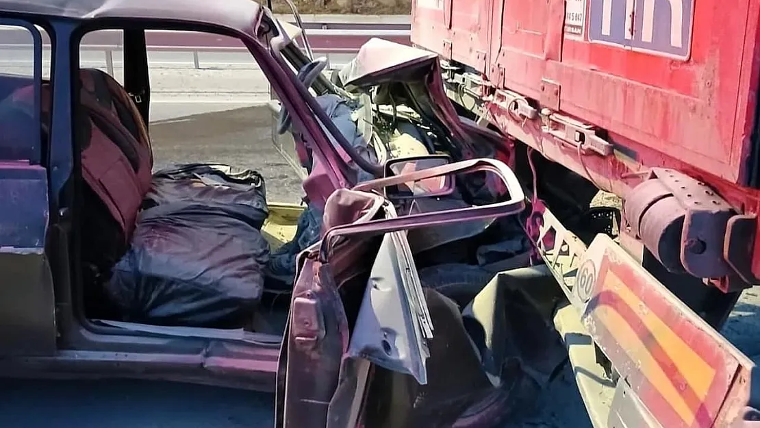 Mersin'de Trafik Faciası: 1 Ölü, 1 Yaralı!