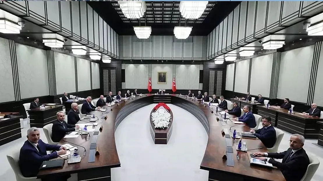 Erdoğan başkanlığında Kabine Toplanıyor! Kabine gündemi açıklandı