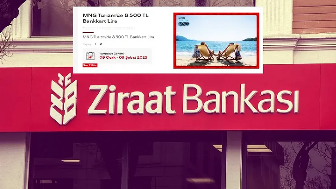Ziraat Bankası Muslukları Açtı! 8.500 TL Karşılıksız Dağıtıyor!