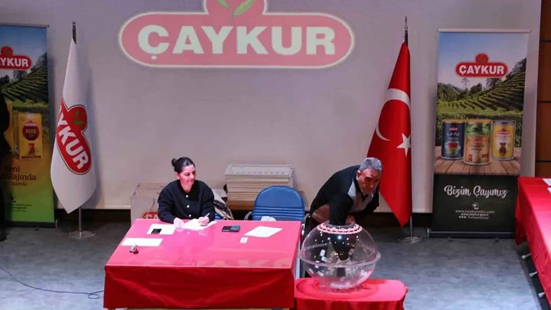 ÇAYKUR'da mevsimlik işçi kurası çekildi!