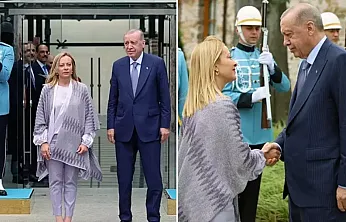 Erdoğan, Meloni ve Dibeybe ile İstanbul'da bir araya geldi
