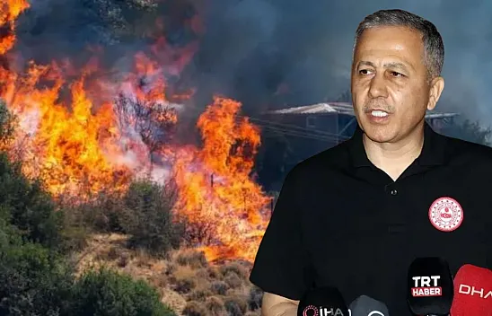 Bakan Yerlikaya: Yangın bölgelerinde 50 bini aşkın vatandaş tahliye edildi