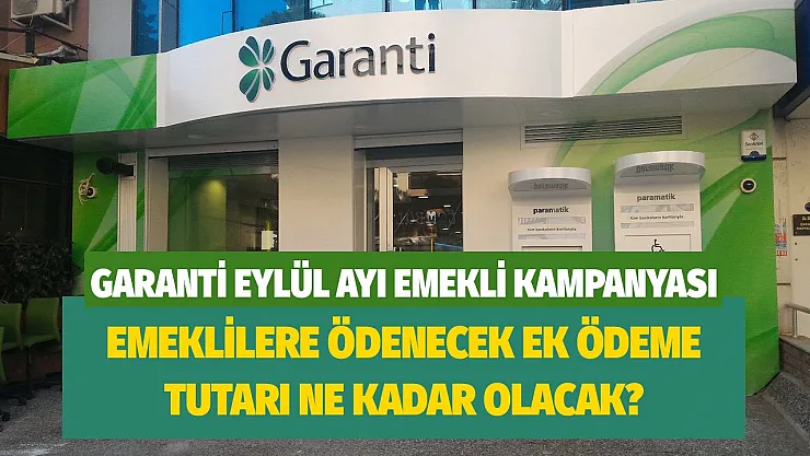 Promosyon rakamlarında düzenleme: Garanti BBVA Eylül 2022 yeni promosyon rakamları
