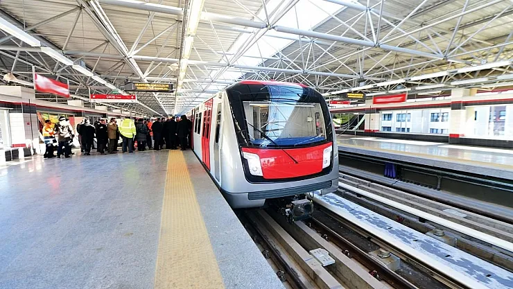 Ankara metrosu Batıkent Sincan (M3) hattı tekrar hizmete açıldı!