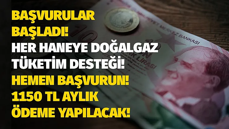 Hükümet açıkladı başvurular başladı: Kiracı ve ev sahibine doğal gaz tüketim desteği verilecek! E-devlet doğal gaz destek başvuru sayfası hemen inceleyin