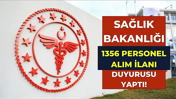Sağlık Bakanlığı 1356 İşçi alımı duyurusu yaptı! Kura çekimi ne zaman, nerede yapılacak?