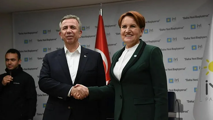 Altılı masada şok iddia! Meral Akşener'in Cumhurbaşkanı seçimi için Mansur Yavaş'ı aday göstereceği iddia edildi