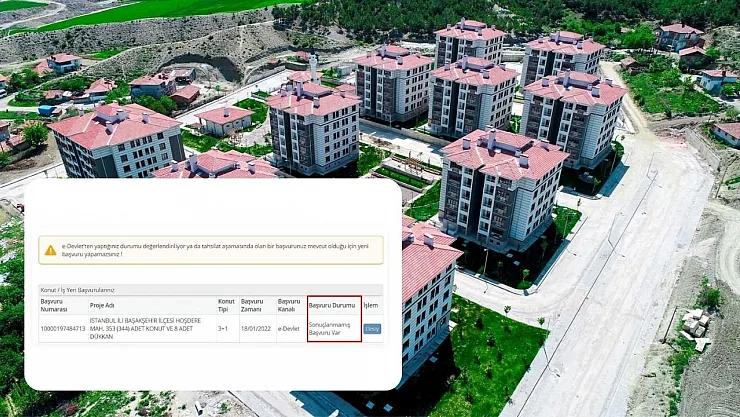 TOKİ sonuçlanmamış başvuru var ne demek, ne anlama geliyor?