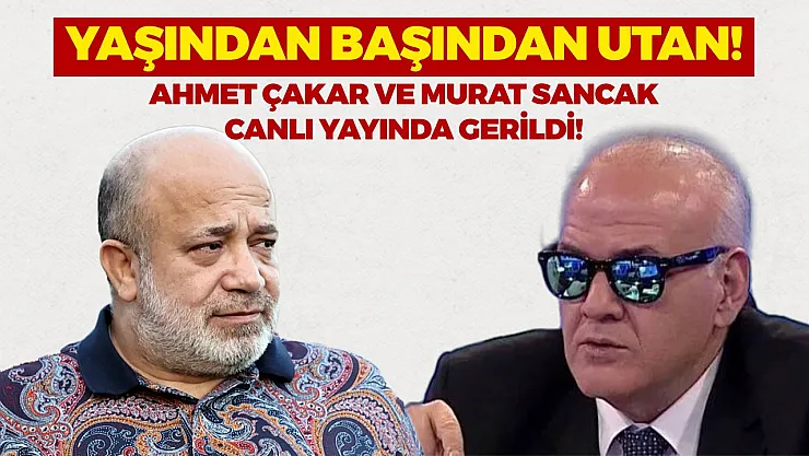 'Yaşından başından utan!' Murat Sancak ve Ahmet Çakar canlı yayında kavgaya tutuştu!