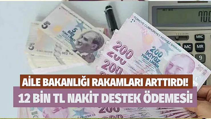 Hane gelirine göre belirleniyor! 12 bin TL destek ödemeleri aile fertlerine düzenli olarak verilecek