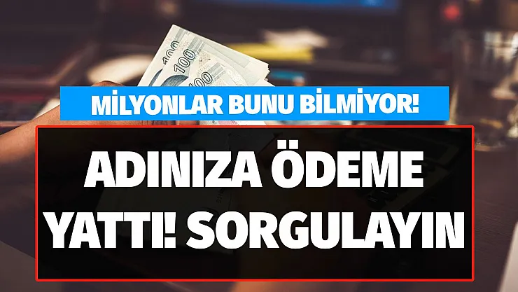 Milyonlar bunu bilmiyor! Adınıza yatan ödemeler e-devlette birikti! Hemen sorgulayarak PTT'den alın