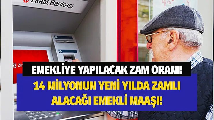 Emekliye yapılacak olan zamda sıcak gelişme! İşte emeklinin yeni yılda zamlı alacağı emekli maaşı!