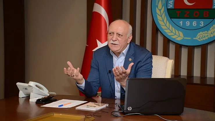 TZOB Başkanı Şemsi Bayraktar: Ürün fiyatlarını baskılayarak enflasyonu düşüremeyiz