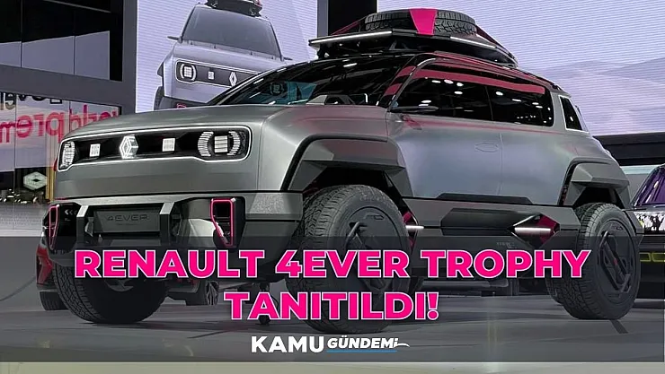 Renault 4ever Trophy tanıtıldı çıkış tarihi, Türkiye fiyatı ve özellikleri merak konusu oldu!