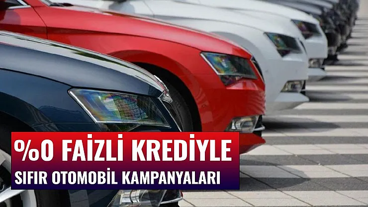 0 Faizli Araç Kredisiyle Sıfır Otomobil Kampanyaları! Citroen, Dacia, Honda, KIA