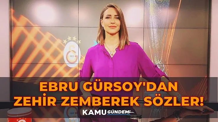GSTV spikeri Ebru Gürsoy kimdir, nereli, kaç yaşında, ne dedi?