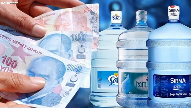 Damacana su fiyatlarında fiyatlar değişti! Pınar Erikli Saka Buzdağı Damla 19 lt damacana su fiyatı