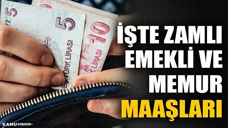 SSK 4a 4b 4c Bağkur Emekli Memur 4 Aylık Temmuz Aralık zamlı maaş tablosu! Tabloya bak maaşı öğren