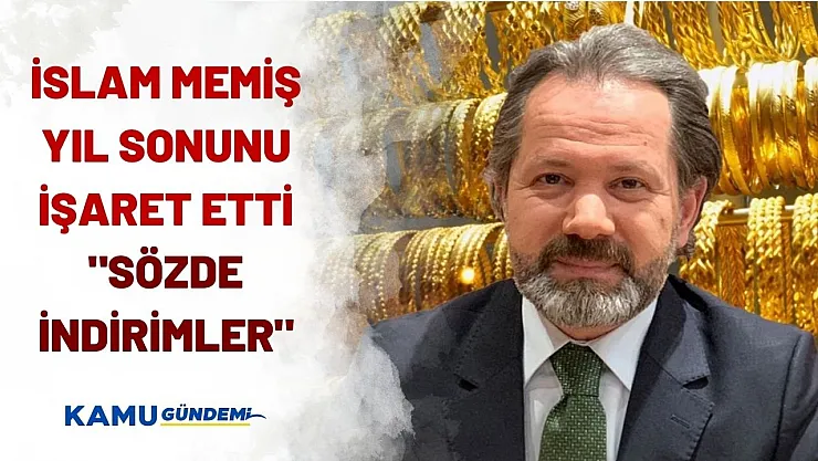 Yıl sonu yaklaşıyor! İslam Memiş indirim tuzaklarına karşı uyardı!