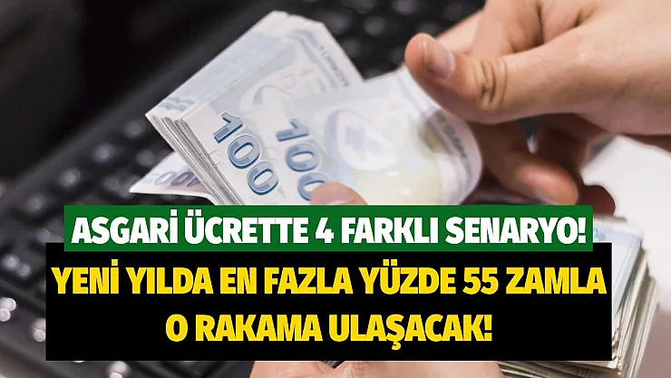 Asgari ücrette üst sınır açıklandı! Yeni yılda en fazla yüzde 55 zamla o rakam olacak