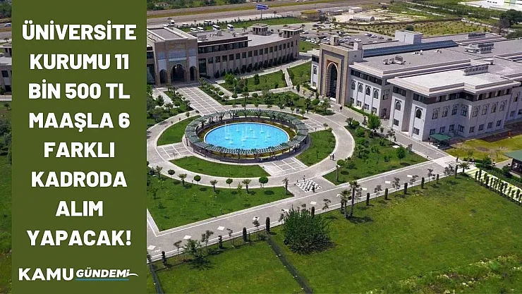 KPSS'de 60 puan alanlara yeni alım açıldı! 11 bin 500 TL maaşla personel alımı yapacak! Meslek ve kriter şartı