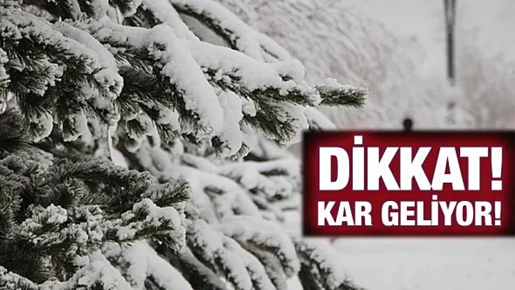 Meteoroloji'den kar uyarısı: Kara kış geliyor