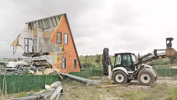 2 bin hobi bahçesine yıkım kararı