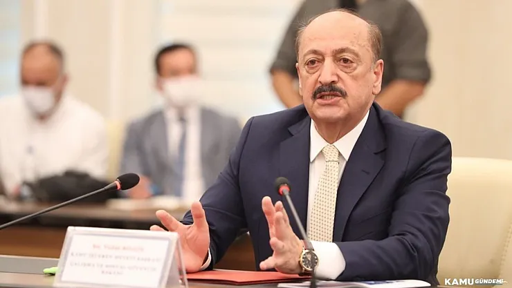 Çalışma Bakanı Vedat Bilgin'den asgari ücret açıklaması