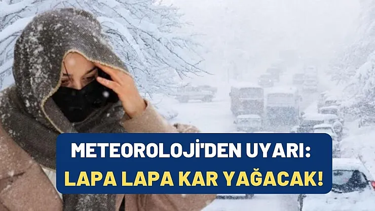 Meteoroloji'den yoğun kar uyarısı! O illerde yaşayanlar dikkat