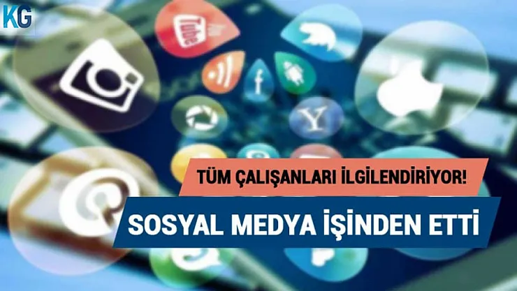 Tüm Çalışanları İlgilendiriyor: Sosyal Medya İşinden Etti!