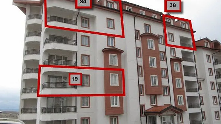 217 metrekare bu daireler 73 bin TL peşinat ayda 4.940 TL taksitle sıfır daireler satışa çıkarıldı