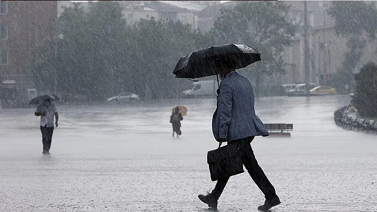 Meteoroloji'den 20 il için sarı kodlu alarm! Dikkat kuvvetli yağış geliyor!