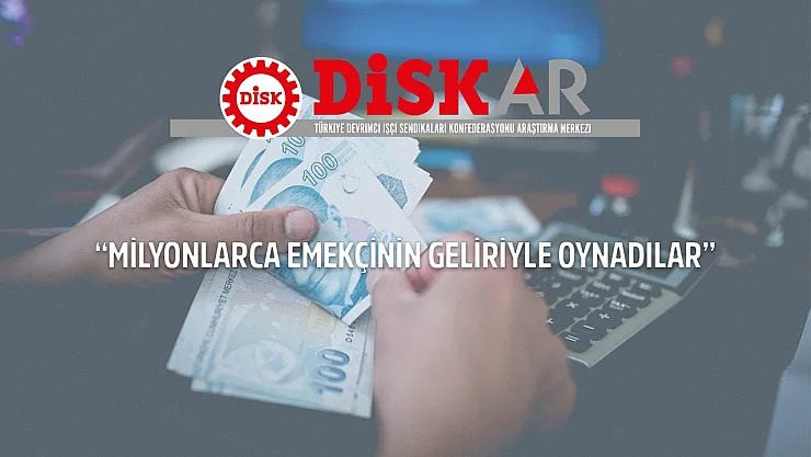 TÜİK Enflasyon Ölçümünde Doğalgaz Fiyatını Sıfır Gösterdi, DİSK'ten Sert Tepki Geldi