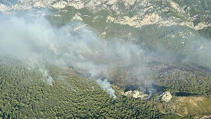 Son Dakika: O şehrimiz yanıyor! Alevler her yeri sardı! Dün başlayan yangın asla durdurulamıyor: 120 hektar alan kül oldu