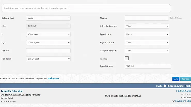 Başvurular bu sabah başladı: 18-51 yaş arası hastane ve sağlık kurumlarına KPSS'siz Hasta Kabul Kayıt Görevlisi alınıyor