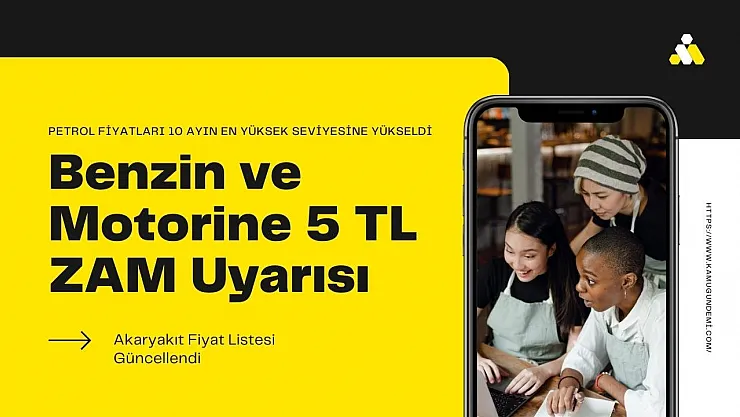 Petrol Fiyatları 10 Ayın En Yüksek Seviyesine Yükselmesi ile Benzin ve Motorine 5 TL'lik Zam Yolda!