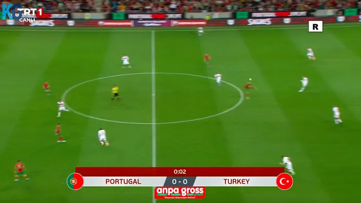 Portekiz Türkiye maçı kaç kaç? Canlı Portekiz Türkiye karşılaşması