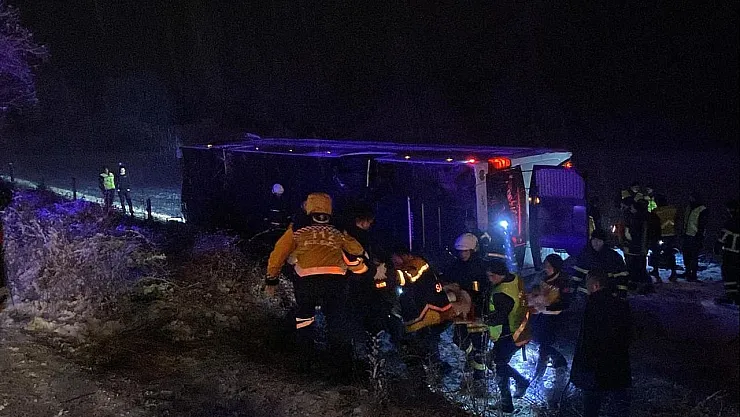Kastamonu'da Trajik Otobüs Kazası: Sabahın Erken Saatlerinde Meydana Gelen Facia, 6 Can Aldı, 33 Yaralı!