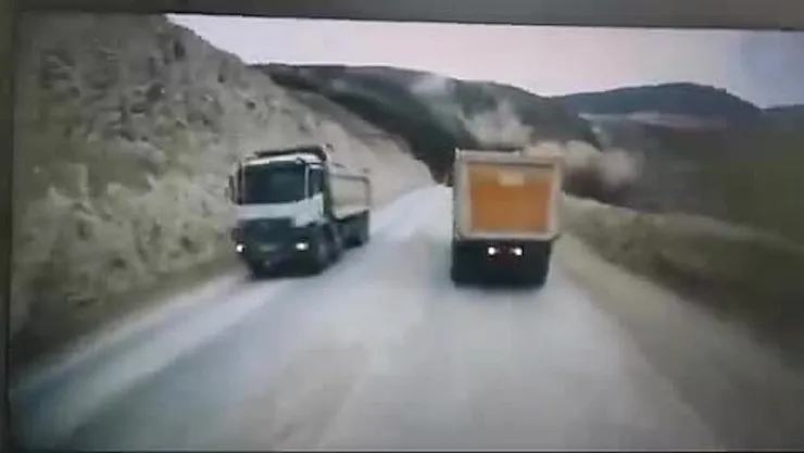 Maden Faciasının Yeni Görüntüleri Dehşete Düşürüyor! Siyanürlü Liç Yığını Madencileri Yuttu!