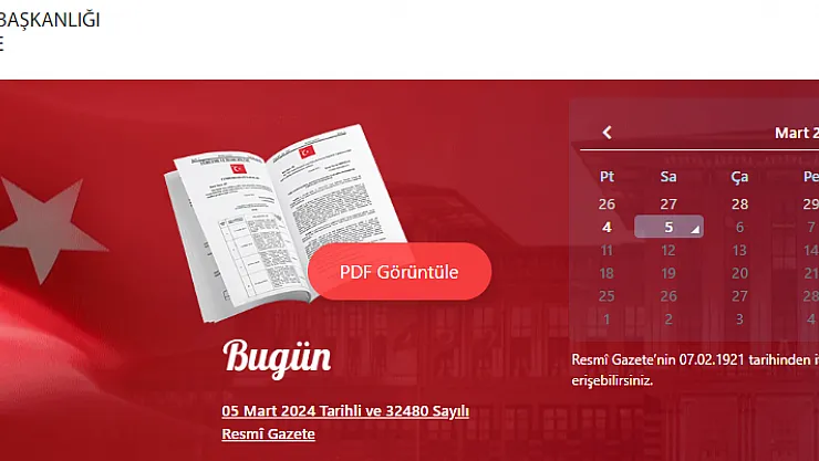 5 Mart 2024 Tarihli Resmi Gazete Yayınlandı! İşte Resmi Gazete Yayınlarına Dair Her Şey!