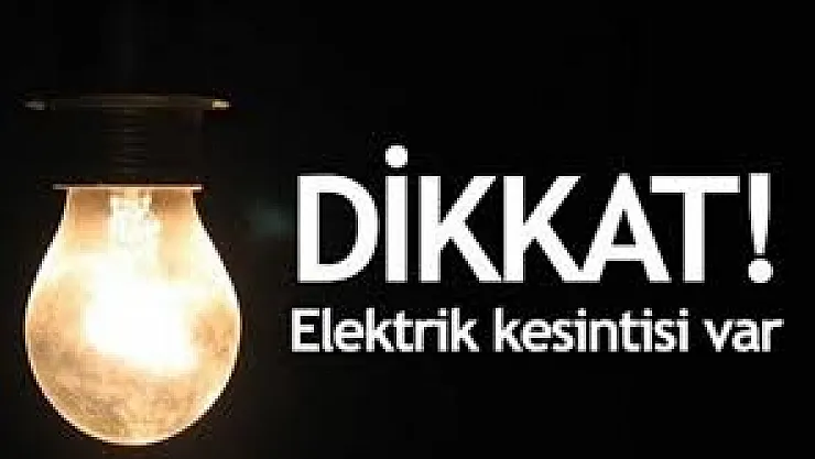 İzmirliler Dikkat! Bugün Önleminizi Alın Elektriksiz Kalacaksınız!