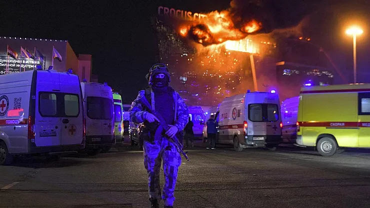 Moskova'da Konser Salonuna Terör Saldırısı: 40 Ölü, 100'den Fazla Yaralı