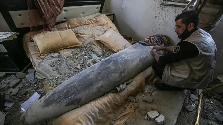 Gazze'de Büyük Bir Tehlike Kapıda: 3.000 Patlamamış Bomba Kentin Merkezinde Duruyor!