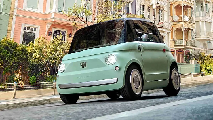 Ayda 10 Bin TL Vererek Sahip Olun! Elektrikli FIAT Topolino Türkiye'de!