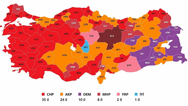 Bu seçimlerde İl, ilçe ve belde belediyelerindeki güç dengeleri nasıl değişti?