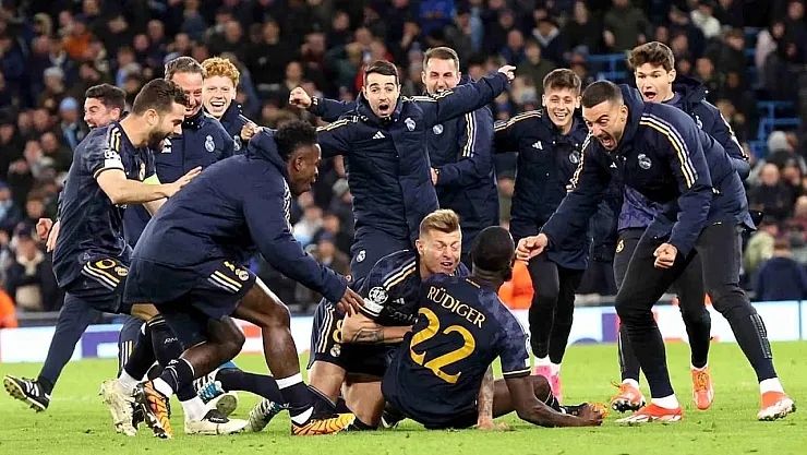 Real Madrid, Dramatik Penaltı Atışları Sonucu Manchester City'yi Eledi ve Yarı Finale Yükseldi!