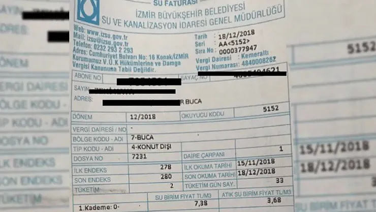 İzmir'de Büyük Su Faturası İndirimi Geldi!
